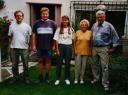 Peter und Hildegart Küchlin, Hans-Peter und Christiane Küchlin, Gunter Dirichs