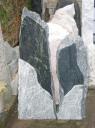 Tauernfelsen mit angpolierter Fläche